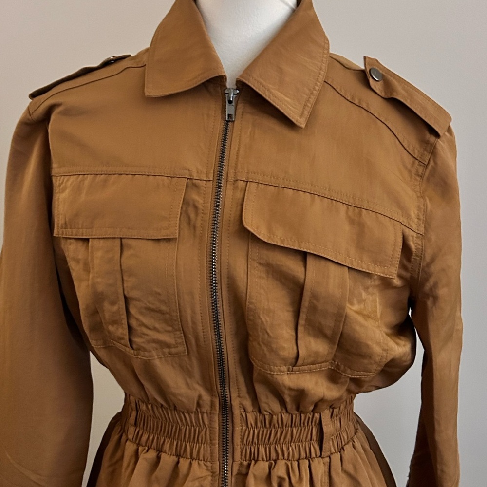 Nylon Trench Coat